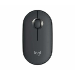LOGITECH MOUSE M350  PEBBLE  WIRELESS/BLUETOOTH SILENT BLACK 910005718