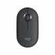 LOGITECH MOUSE M350  PEBBLE  WIRELESS/BLUETOOTH SILENT BLACK 910005718