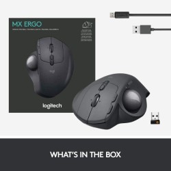 LOGITECH MOUSE MX ERGO BLACK
