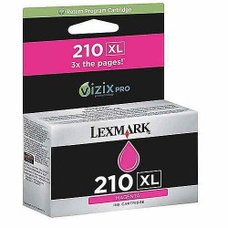 LEXMARK INK CARTRIDGE 210XL MAGENTA LEXMARK INK CARTRIDGE 210XL MAGENTA
