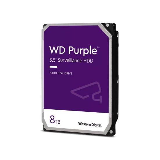 WESTERN DIGITAL HDD 3.5 8TB PURPLE   WD84PURZ