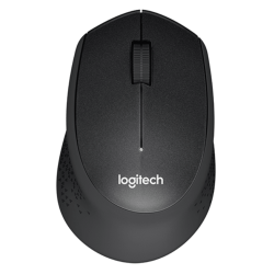 LOGITECH MOUSE WIRELESS SILENT M330 BLACK (910-004909)