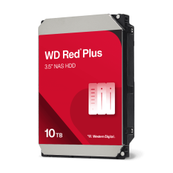 WESTERN DIGITAL HDD 10TB SATA 3.5'' RED PLUS 512MB/7200RPM  WD100EFGX